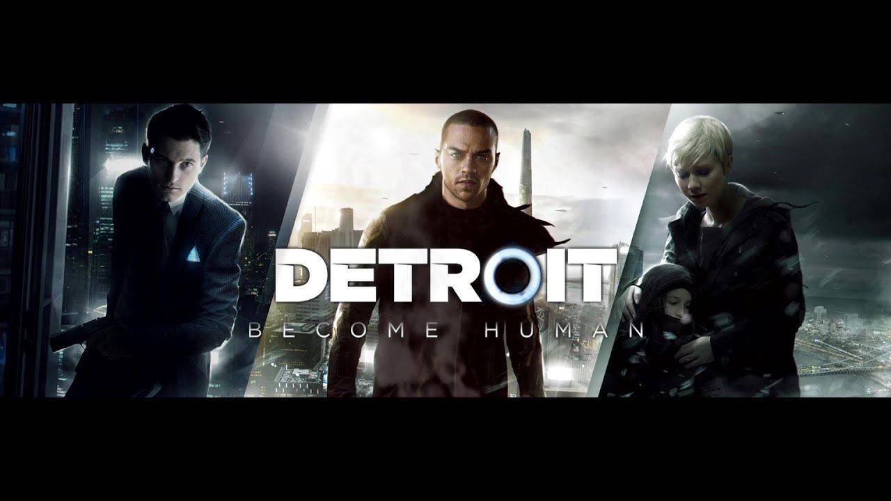 Detroit Become Human, humanoid robots, futuristic cityscape, HD Desktop Wallpaper