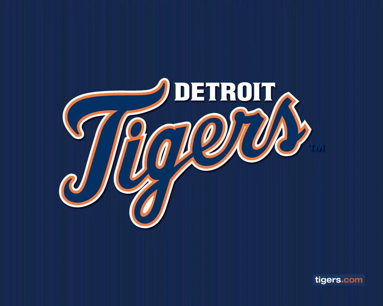 Detroit Tigers, baseball logo, bold script, HD Desktop Wallpaper