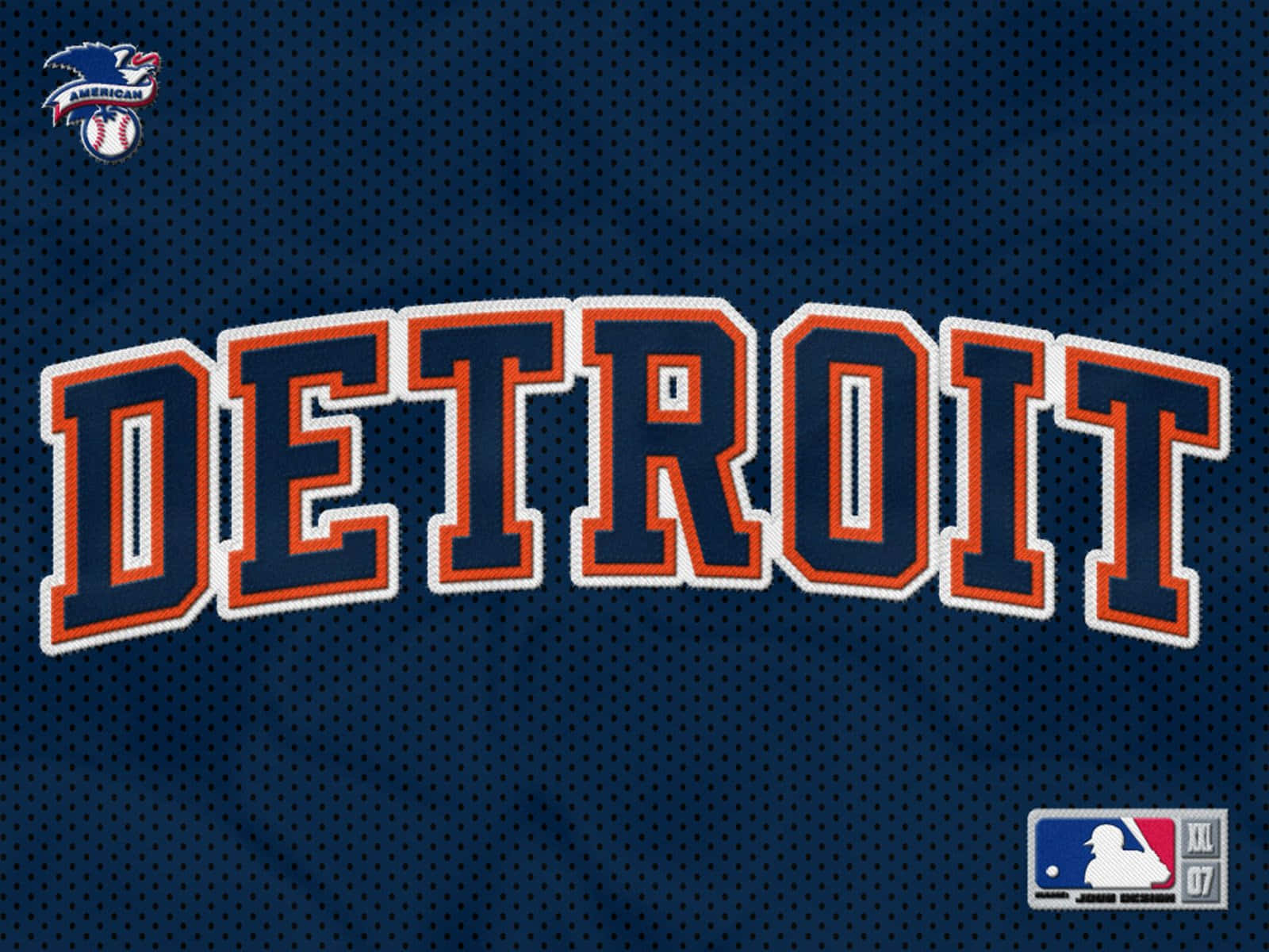 Detroit Tigers, orange, white, HD Desktop Wallpaper