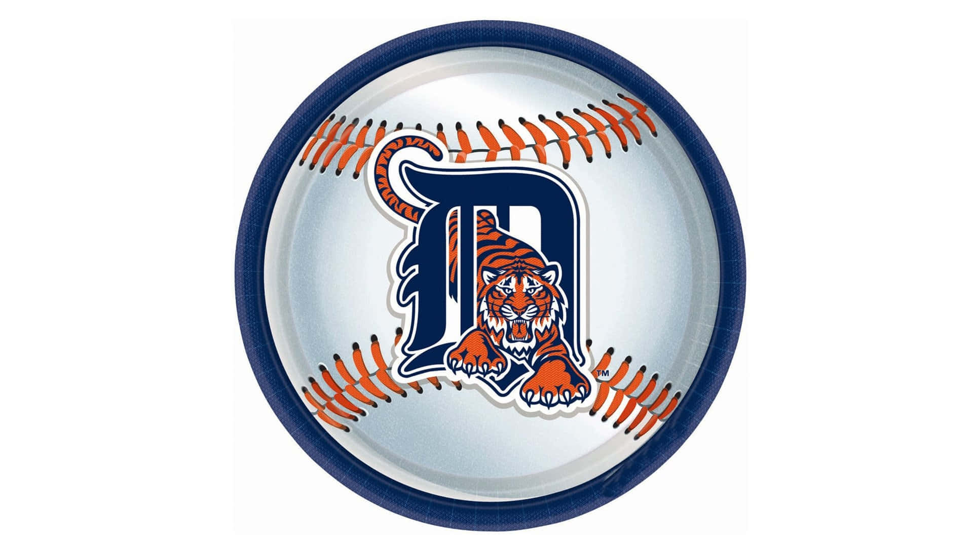 Detroit Tigers, baseball, tiger logo, Full HD Desktop Wallpaper
