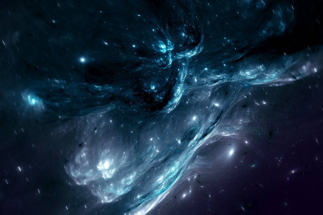 Sparkly Ice Strength, DeviantArt, cosmic nebula, SD Desktop Wallpaper