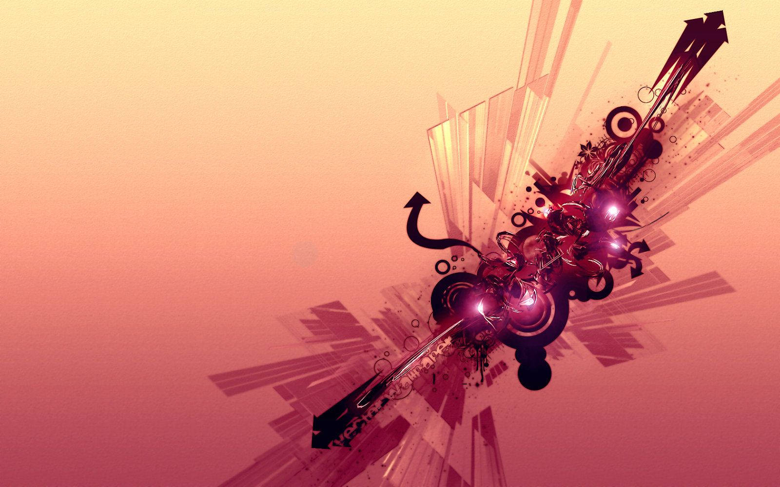 Power Of Pink Art Vector, magenta, black, HD Desktop Wallpaper