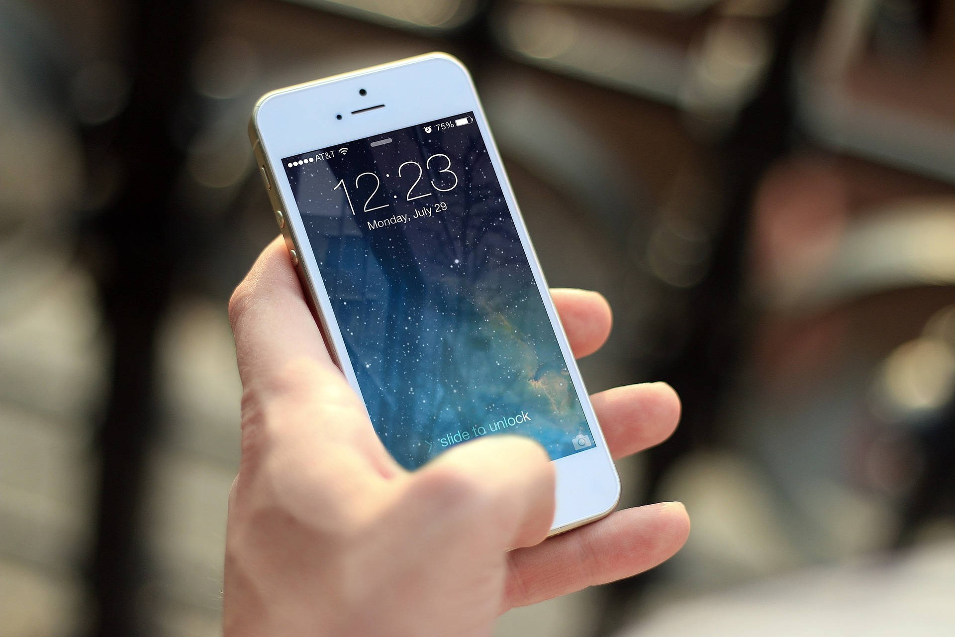 iPhone, white, starry night wallpaper, Full HD Desktop Wallpaper