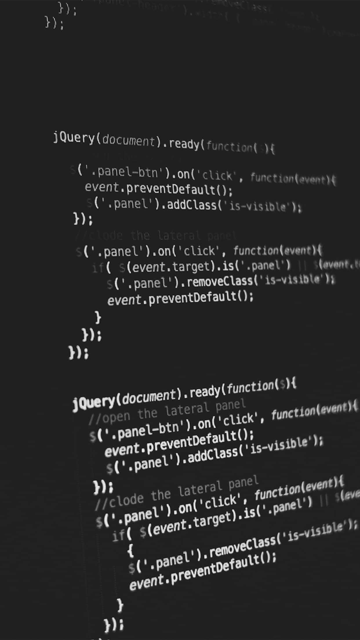 iPhone, JavaScript, jQuery, Full HD Phone Wallpaper