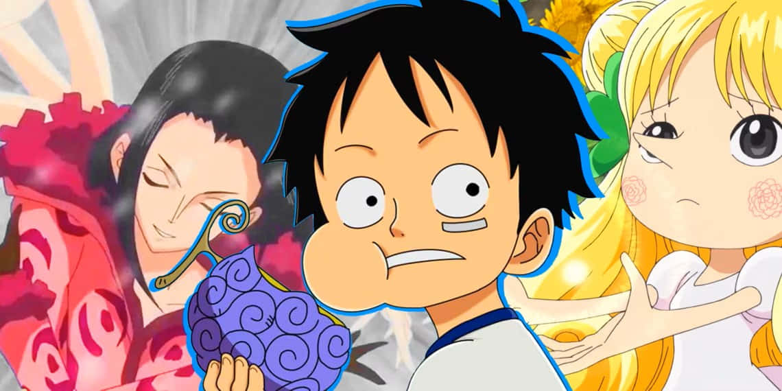 Devil Fruit, anime characters, vibrant colors, SD Desktop Wallpaper