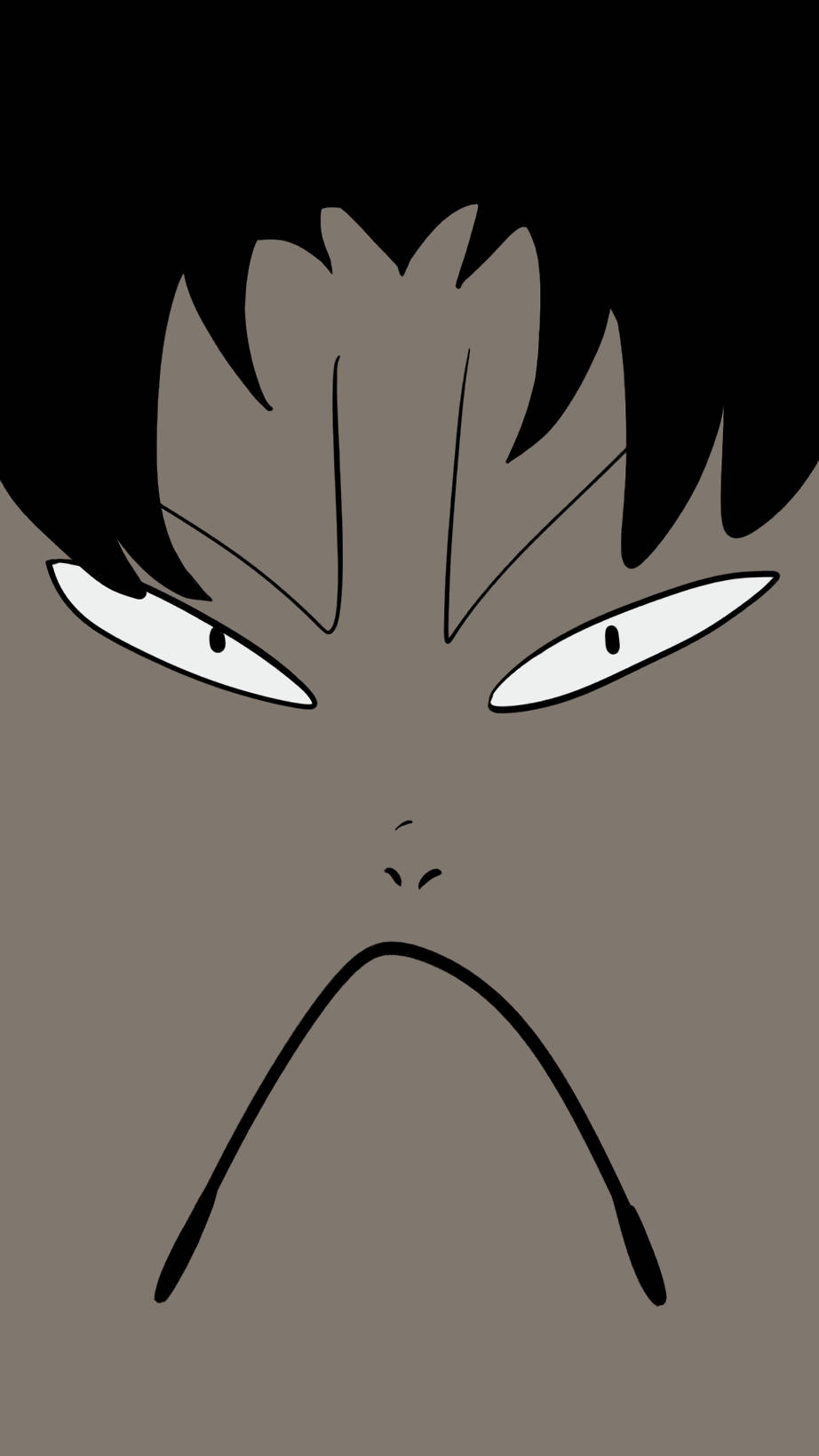 Devilman Crybaby, Akira, spiky black hair, HD Phone Wallpaper