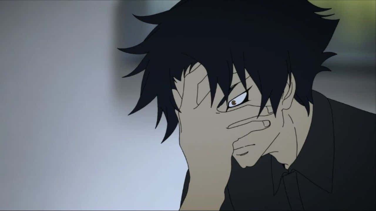Akira, Devilman Crybaby, spiky black hair, HD Desktop Wallpaper