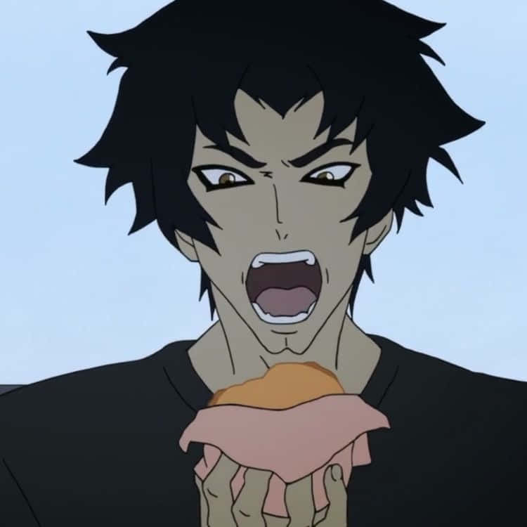 Devilman Crybaby Akira, spiky black hair, screams, SD Desktop Wallpaper