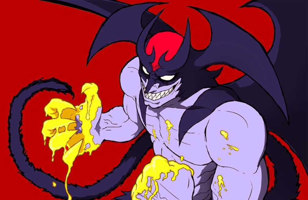 Devilman Crybaby, Amon, demon form, SD Desktop Wallpaper