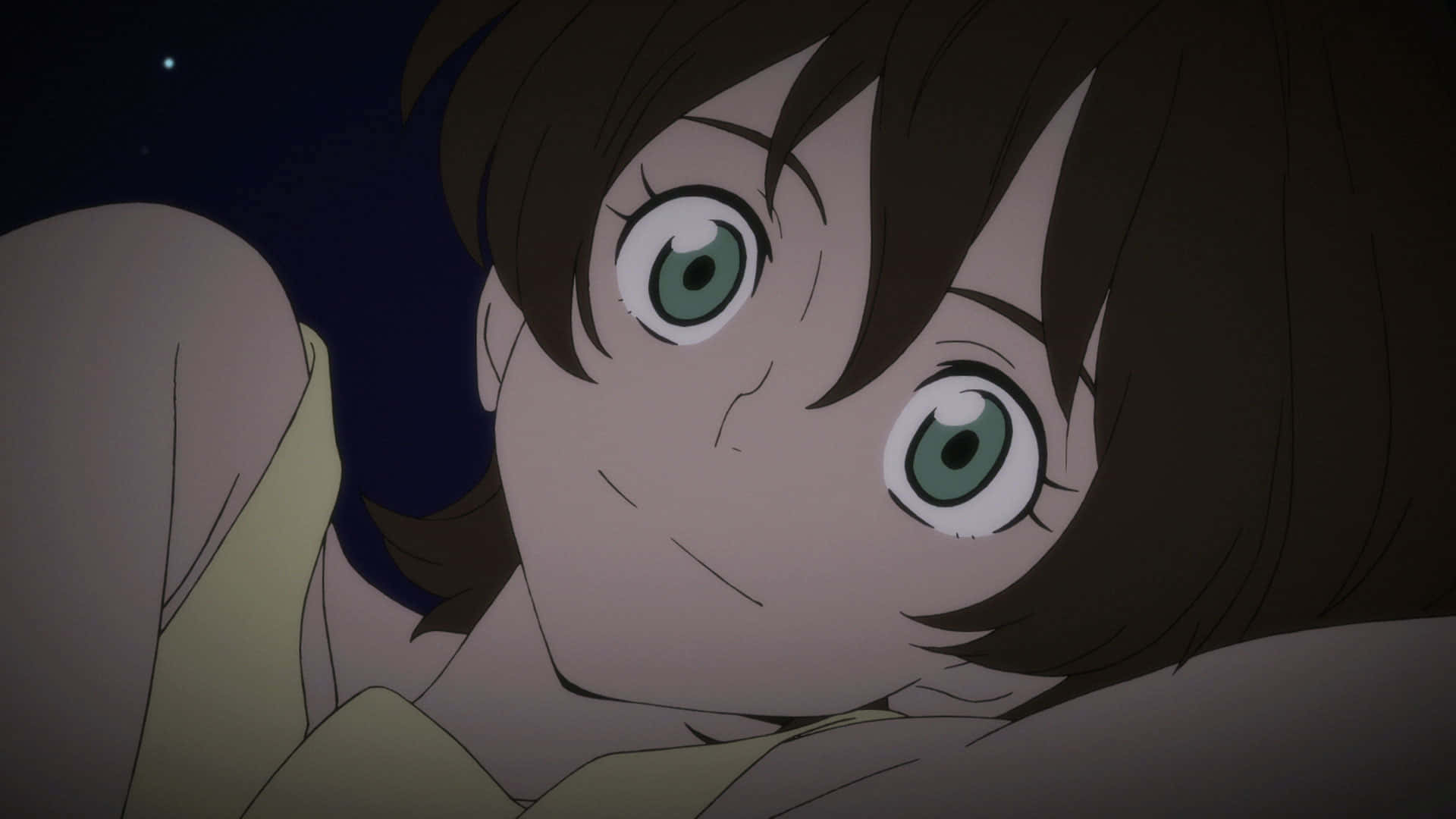 Devilman Crybaby, Miki Makimura, green eyes, Full HD Desktop Wallpaper