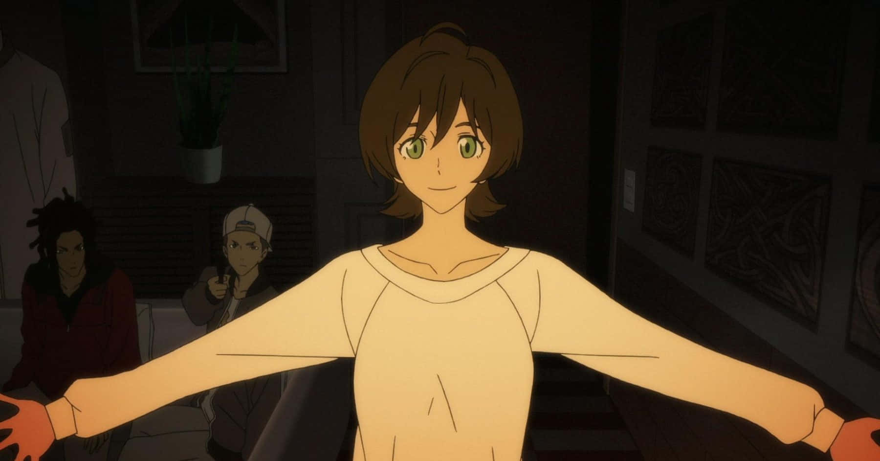 Devilman Crybaby, Miki Makimura, green eyes, HD Desktop Wallpaper