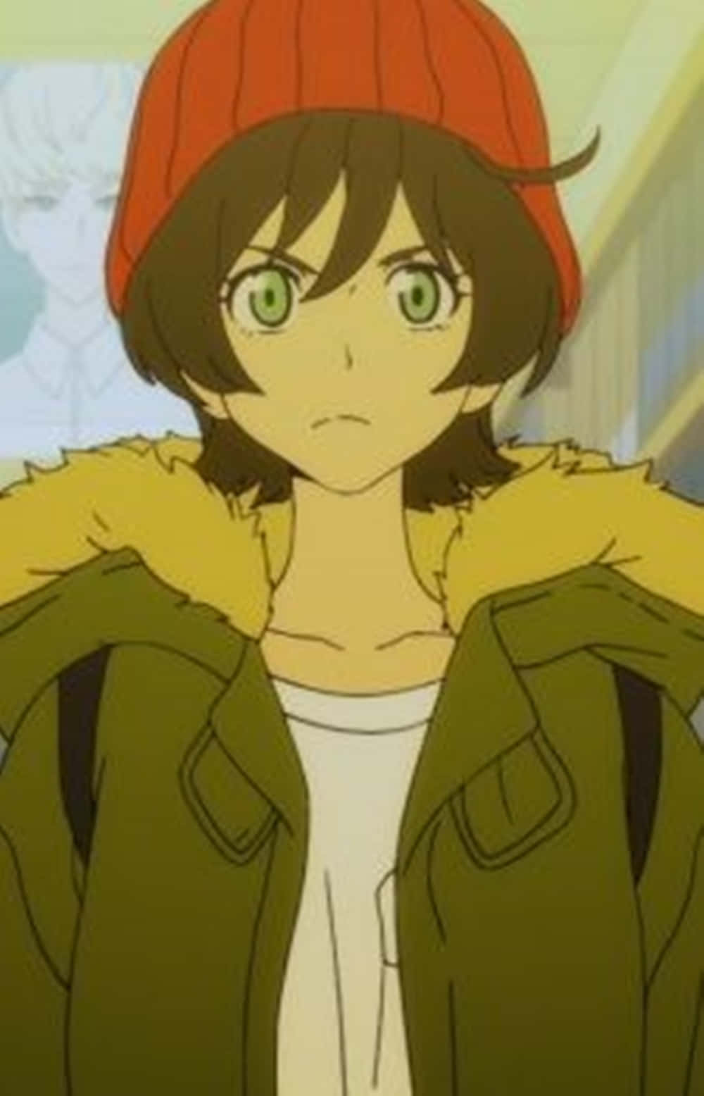 Devilman Crybaby, Miki Makimura, green eyes, HD Phone Wallpaper
