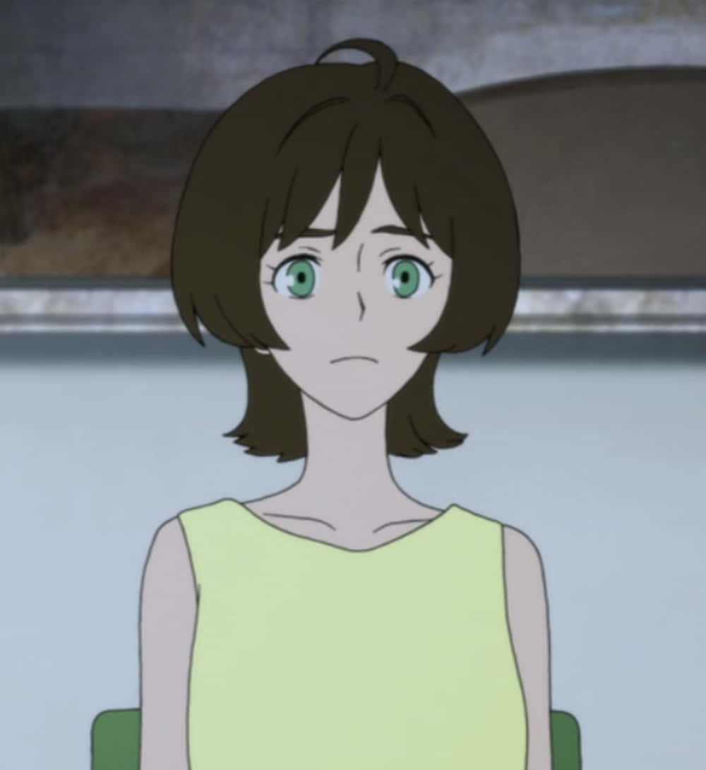 Miki Makimura, Devilman Crybaby, short brown hair, SD Phone Wallpaper