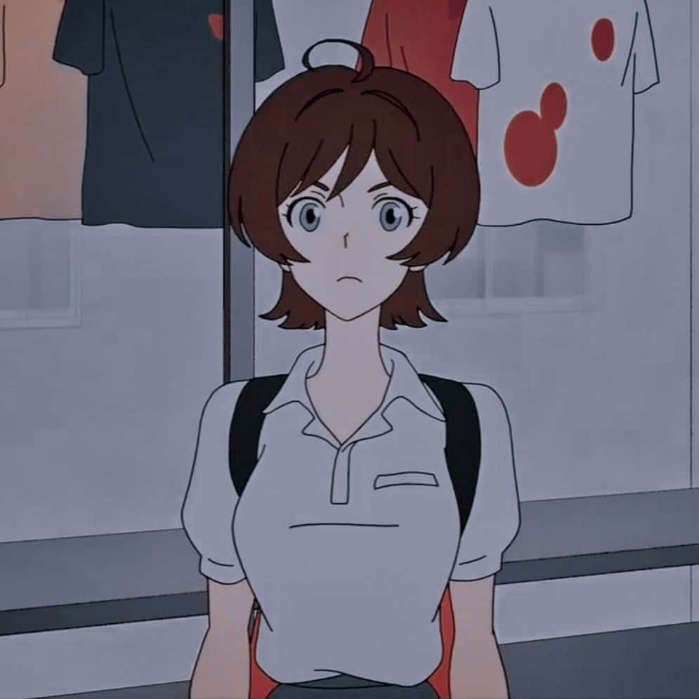 Devilman Crybaby, Miki Makimura, shocked, SD Desktop Wallpaper