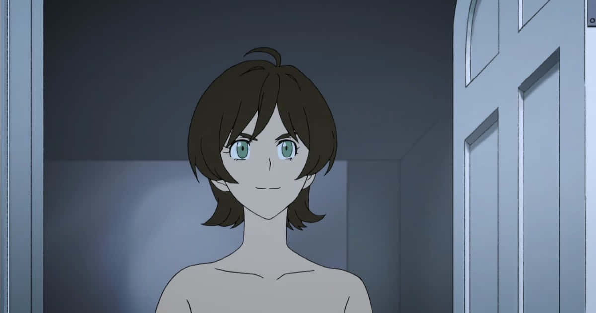 Miki Makimura, Devilman Crybaby, short brown hair, SD Desktop Wallpaper