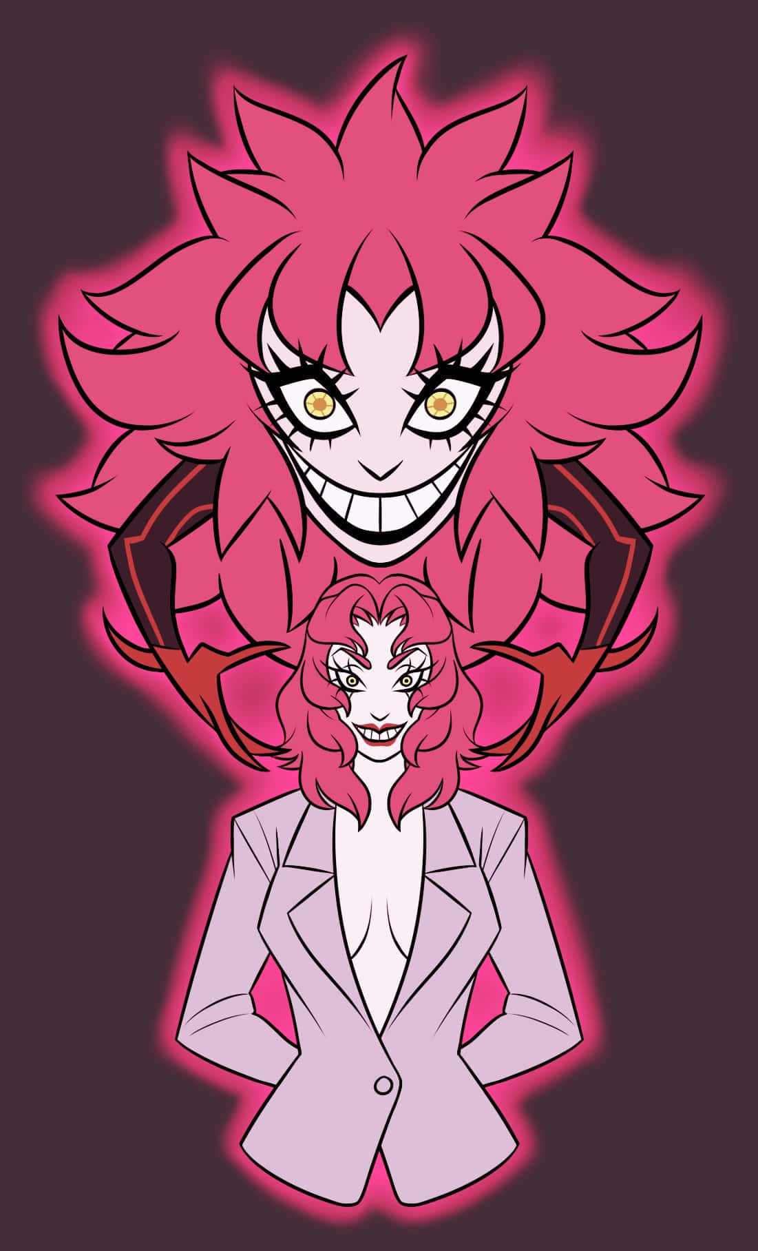 Devilman Crybaby, Psycho Jenny, pink hair, HD Phone Wallpaper