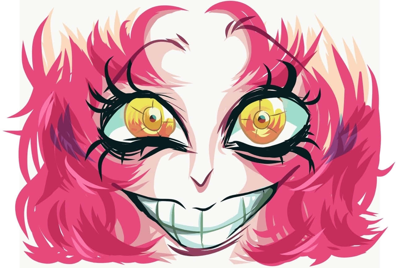 Psycho Jenny, Devilman Crybaby, vibrant pink hair, HD Desktop Wallpaper