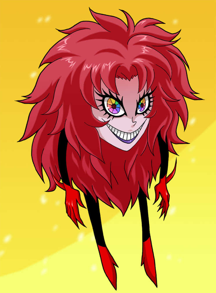 Psycho Jenny, Devilman Crybaby, red-haired, SD Phone Wallpaper