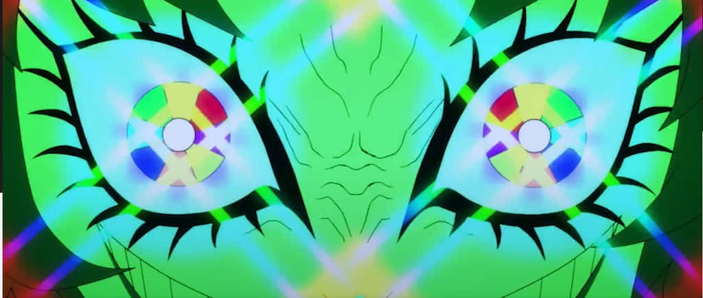 Devilman Crybaby, Psycho Jenny, green anime monster, SD Desktop Wallpaper
