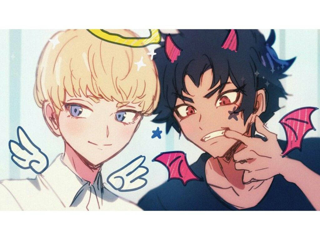 Devilman Crybaby, angel, devil, SD Desktop Wallpaper