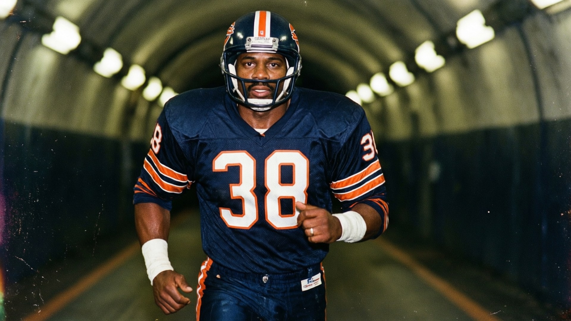 Devin Hester, throwback uniform, tunnel, Full HD Desktop Wallpaper
