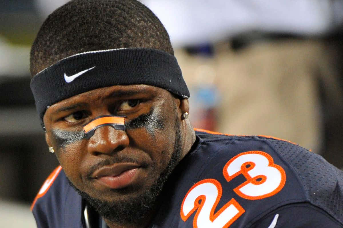 Devin Hester, black Nike headband, number 23 jersey, SD Desktop Wallpaper