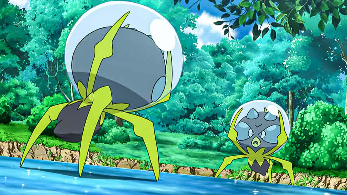 Dewpider, bubble helmets, river, SD Desktop Wallpaper