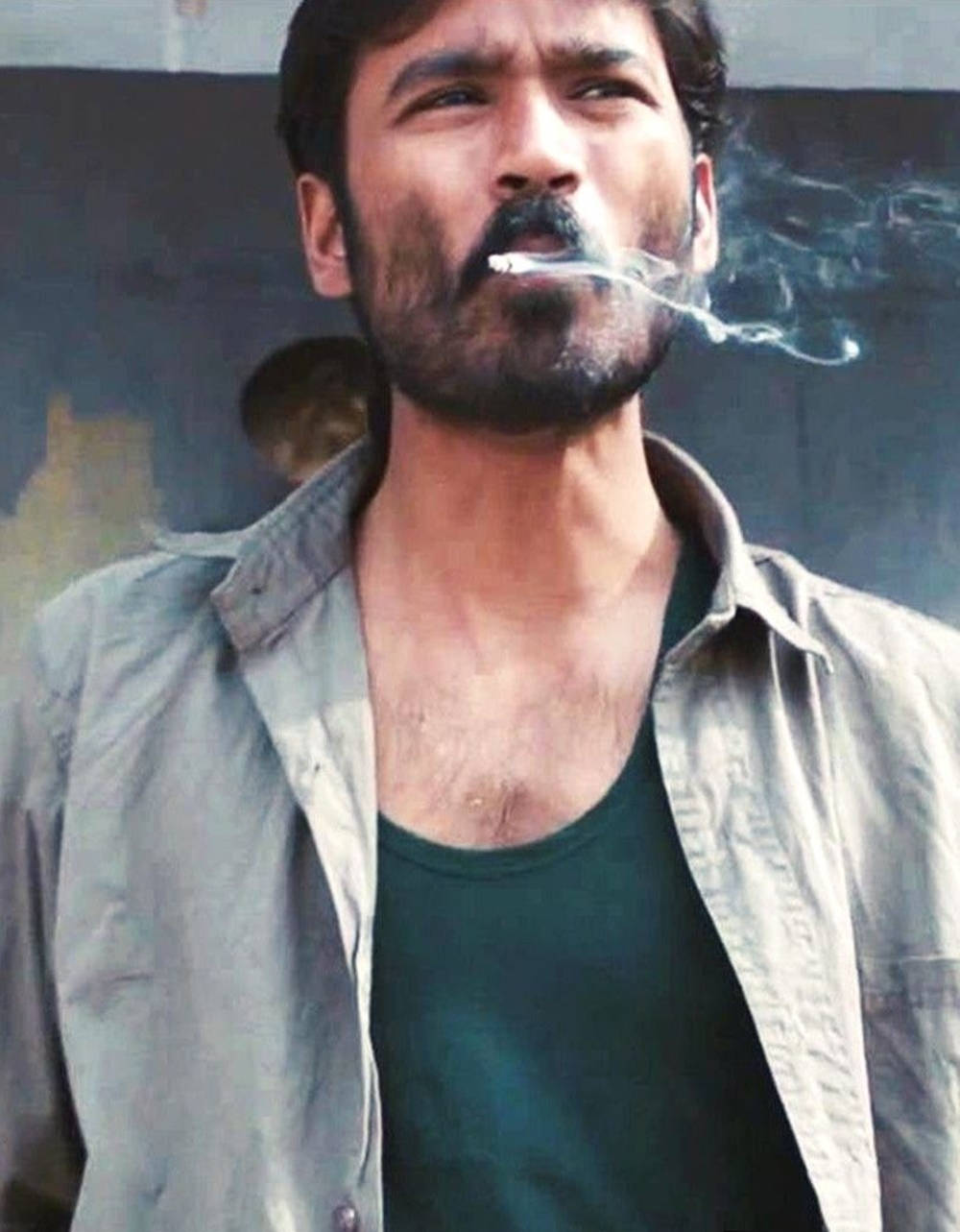 Dhanush, smoking, beard, HD Phone Wallpaper