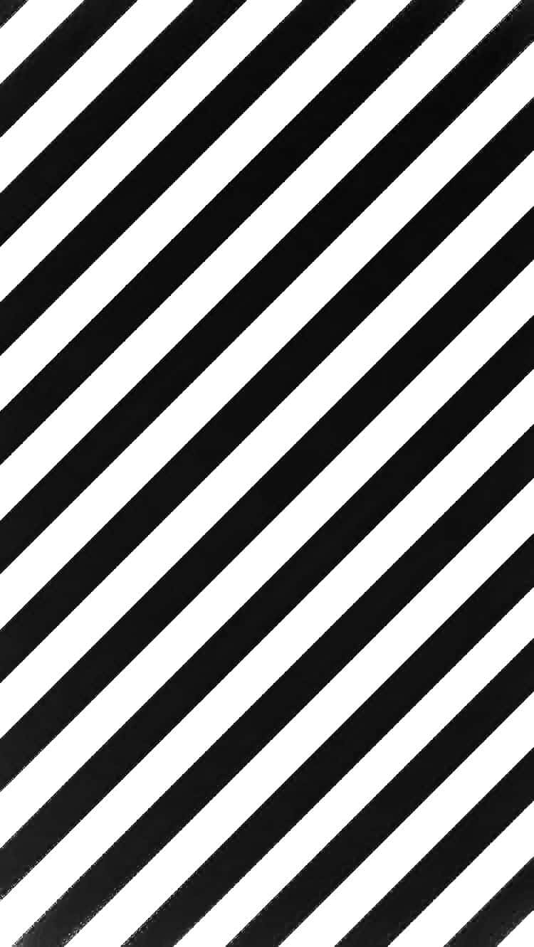 diagonal stripes pattern, black and white stripes, high-contrast geometric pattern, HD Phone Wallpaper