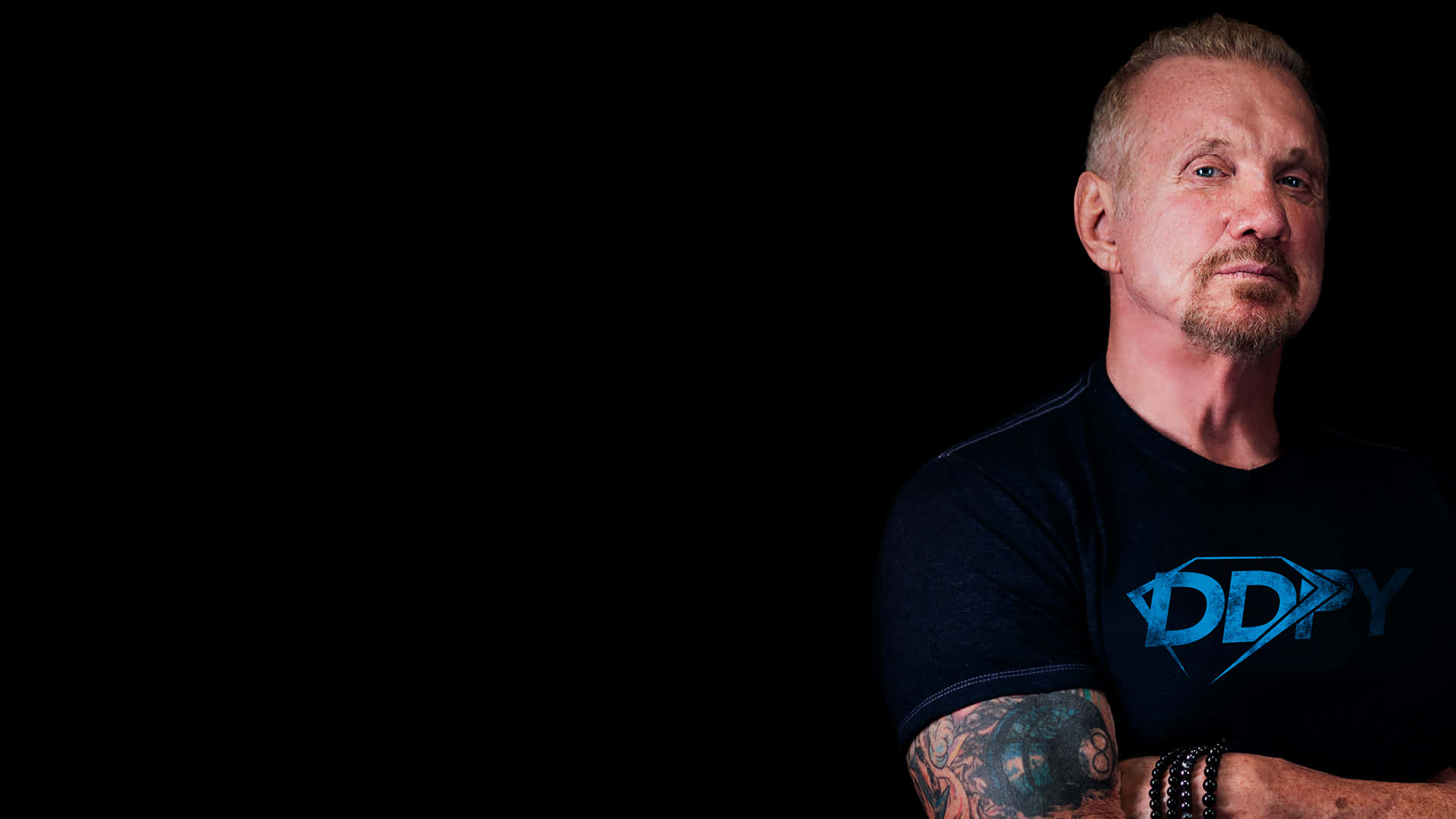 Diamond Dallas Page, tattoos, beard, Full HD Desktop Wallpaper