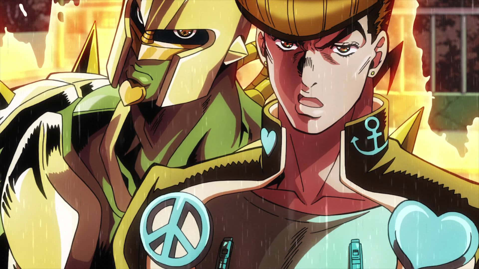 Diamond Is Unbreakable, 1920 x 1080, rain, Full HD Desktop Wallpaper