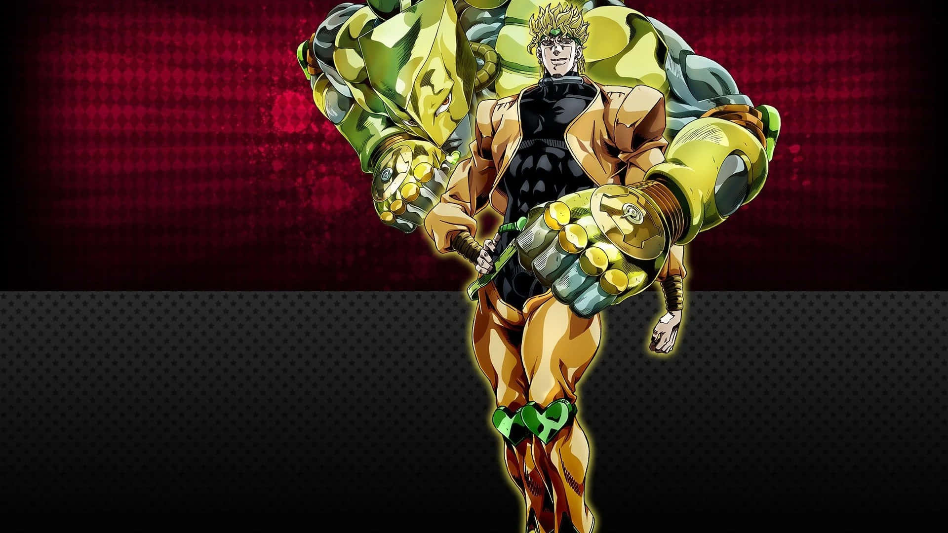 Diamond Is Unbreakable, gold armor, sword, Full HD Desktop Wallpaper