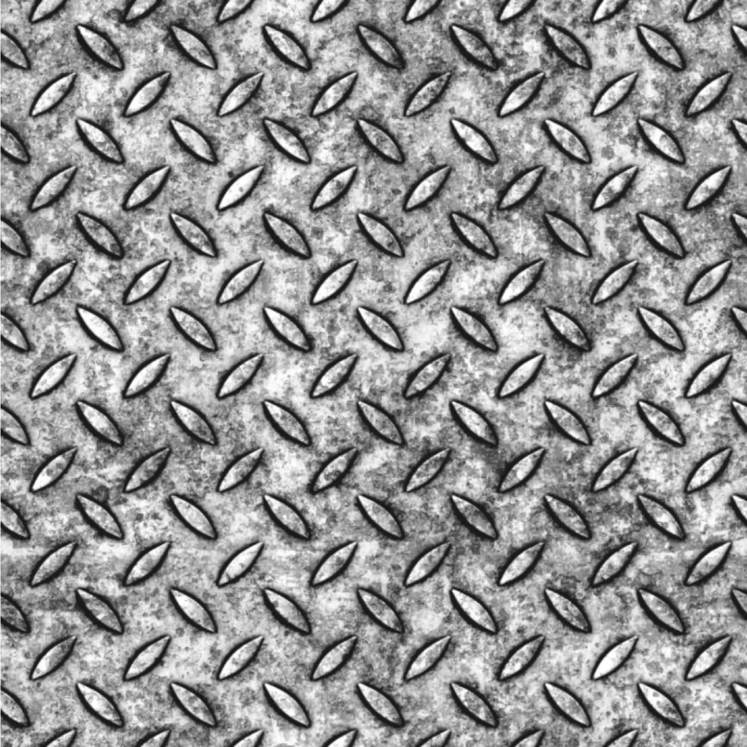 diamond plate, black and white, weathered, HD Desktop Wallpaper