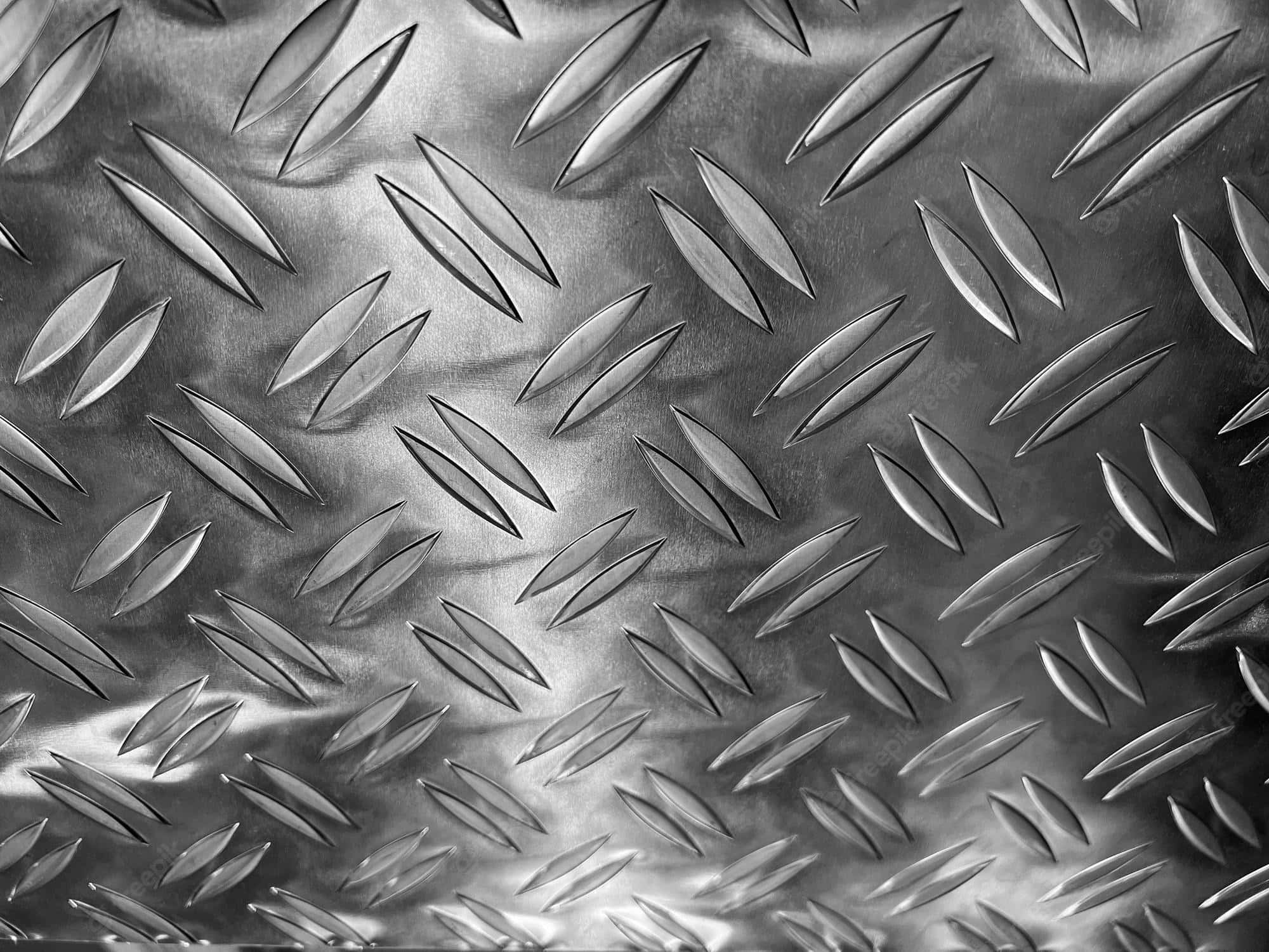 diamond plate, textured diamond plate metal surface, reflective silver highlights, Full HD Desktop Wallpaper