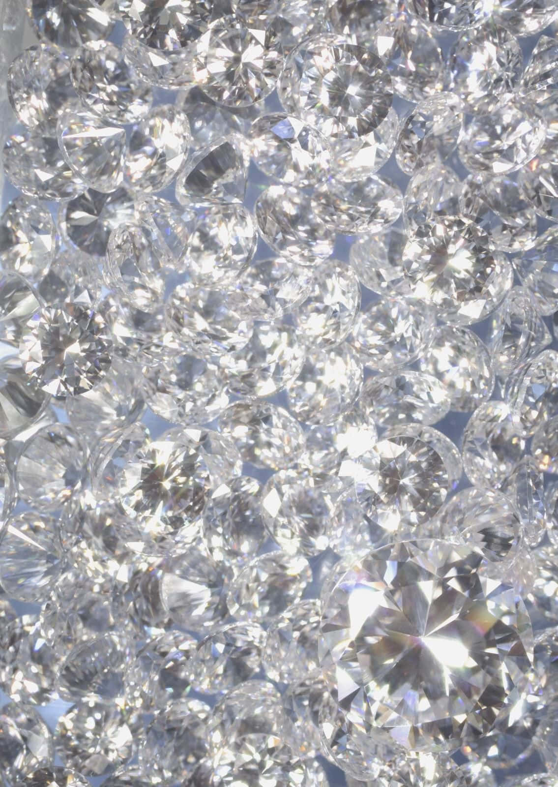 diamond aesthetic, sparkling diamonds, brilliant facets, HD Phone Wallpaper
