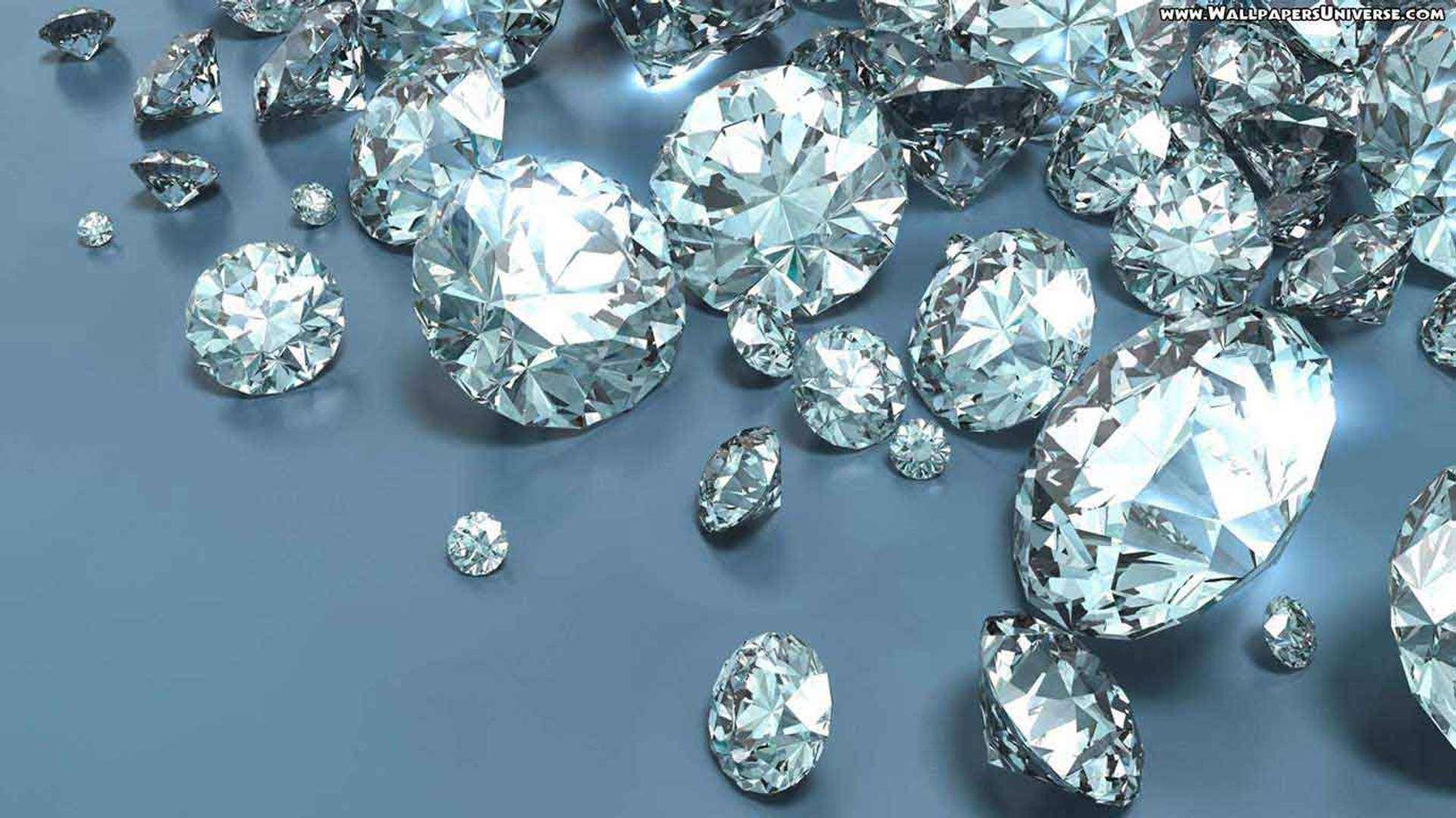 blue diamonds, ready for presentation table, stunning blue diamonds, Full HD Desktop Wallpaper