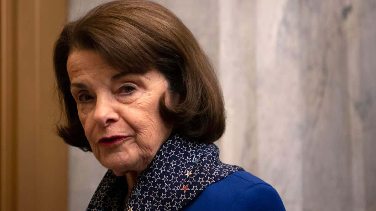 Dianne Feinstein, short hair, brown hair, SD Desktop Wallpaper