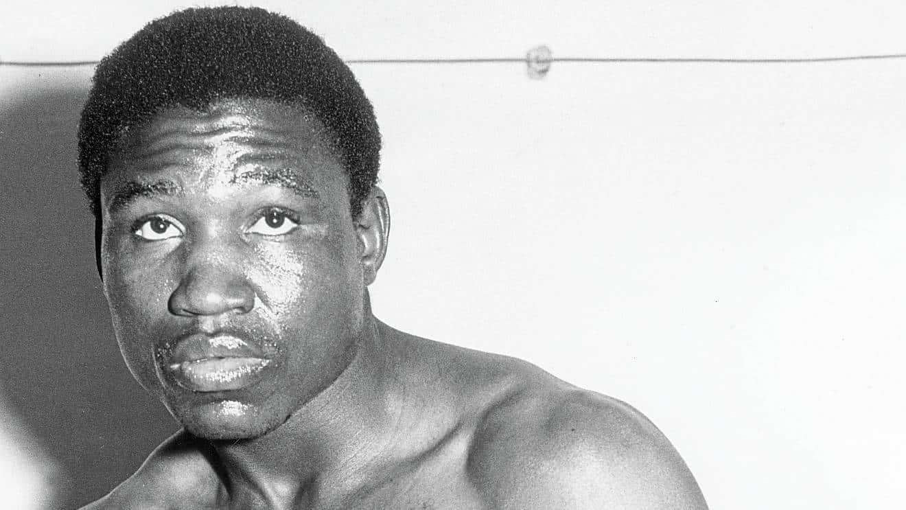 Dick Tiger, black and white, portrait, HD Desktop Wallpaper