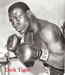 Dick Tiger, black and white portrait, boxer, SD Phone Wallpaper