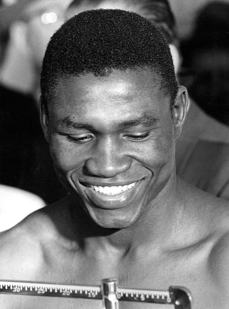 Dick Tiger, boxing ring, muscular man, SD Phone Wallpaper