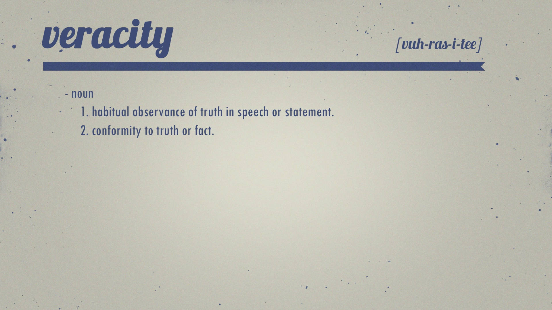 vintage dictionary, veracity, blue serif text, Full HD Desktop Wallpaper