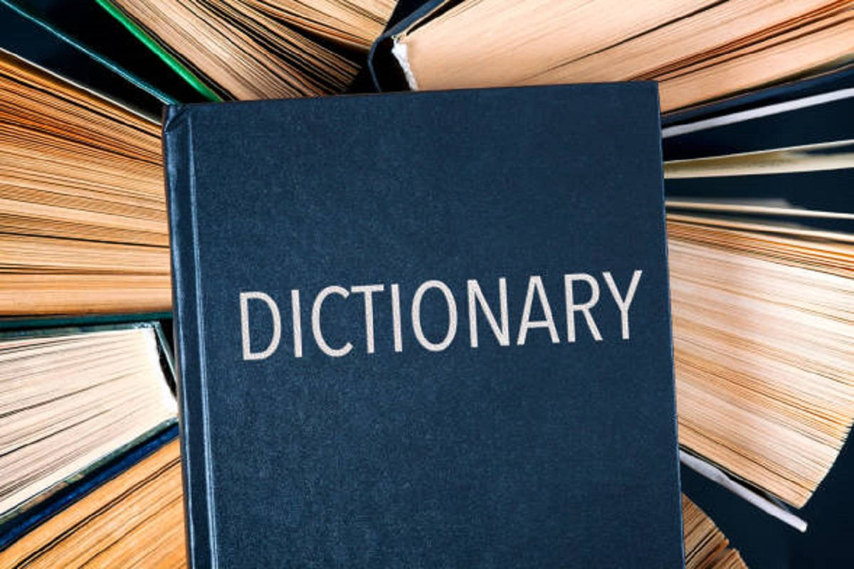 dictionary, thick book, dark blue, SD Desktop Wallpaper