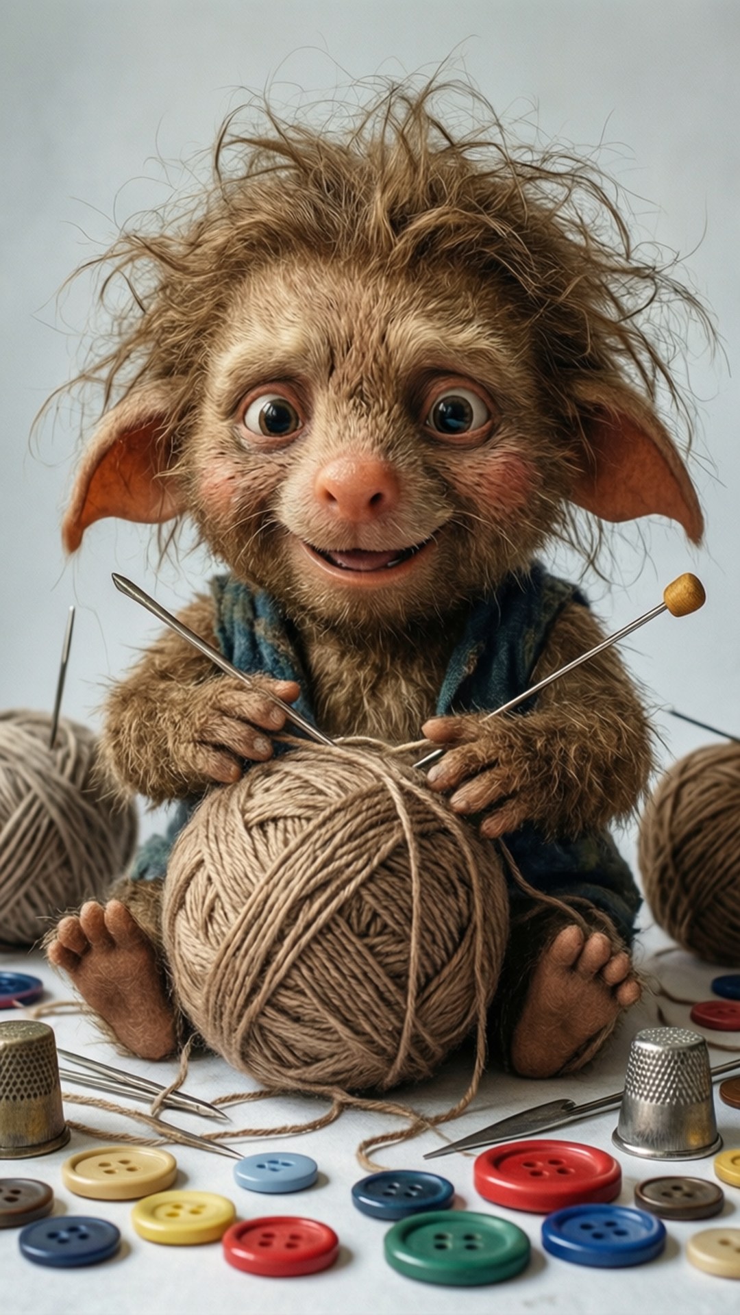 Yarn Tangle Diddl, Diddl, yarn, Full HD Phone Wallpaper
