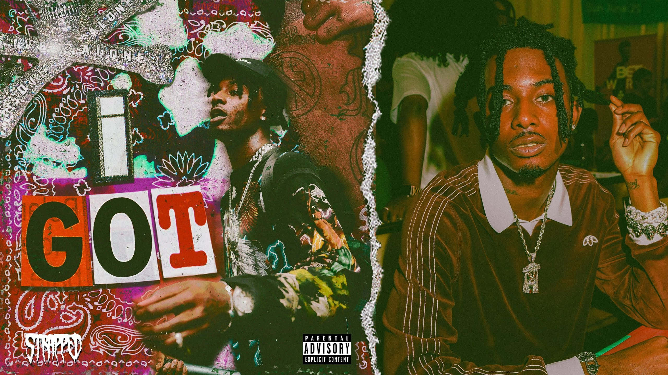 Die Lit, rapper, cap, 2K Desktop Wallpaper