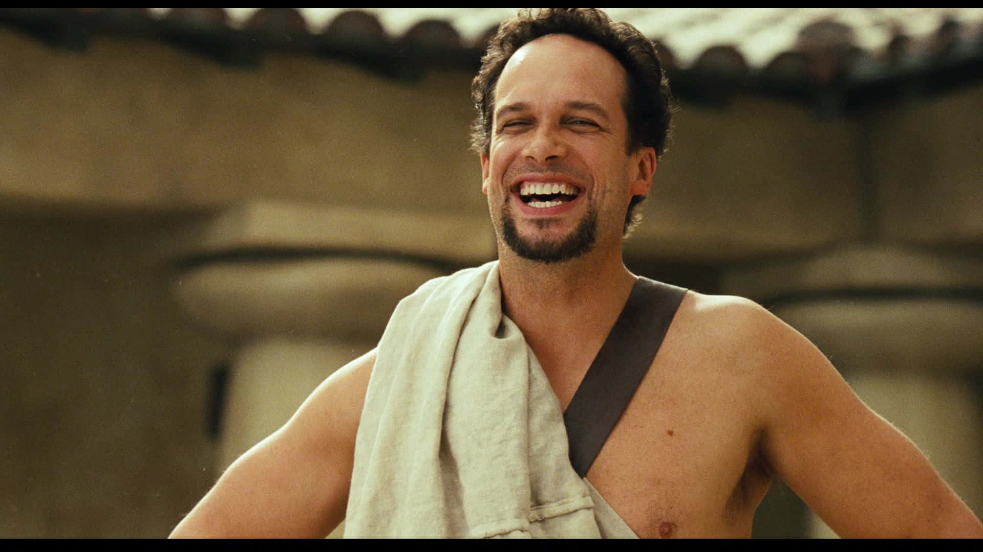 Diedrich Bader, smart casual attire, beard, Full HD Desktop Wallpaper
