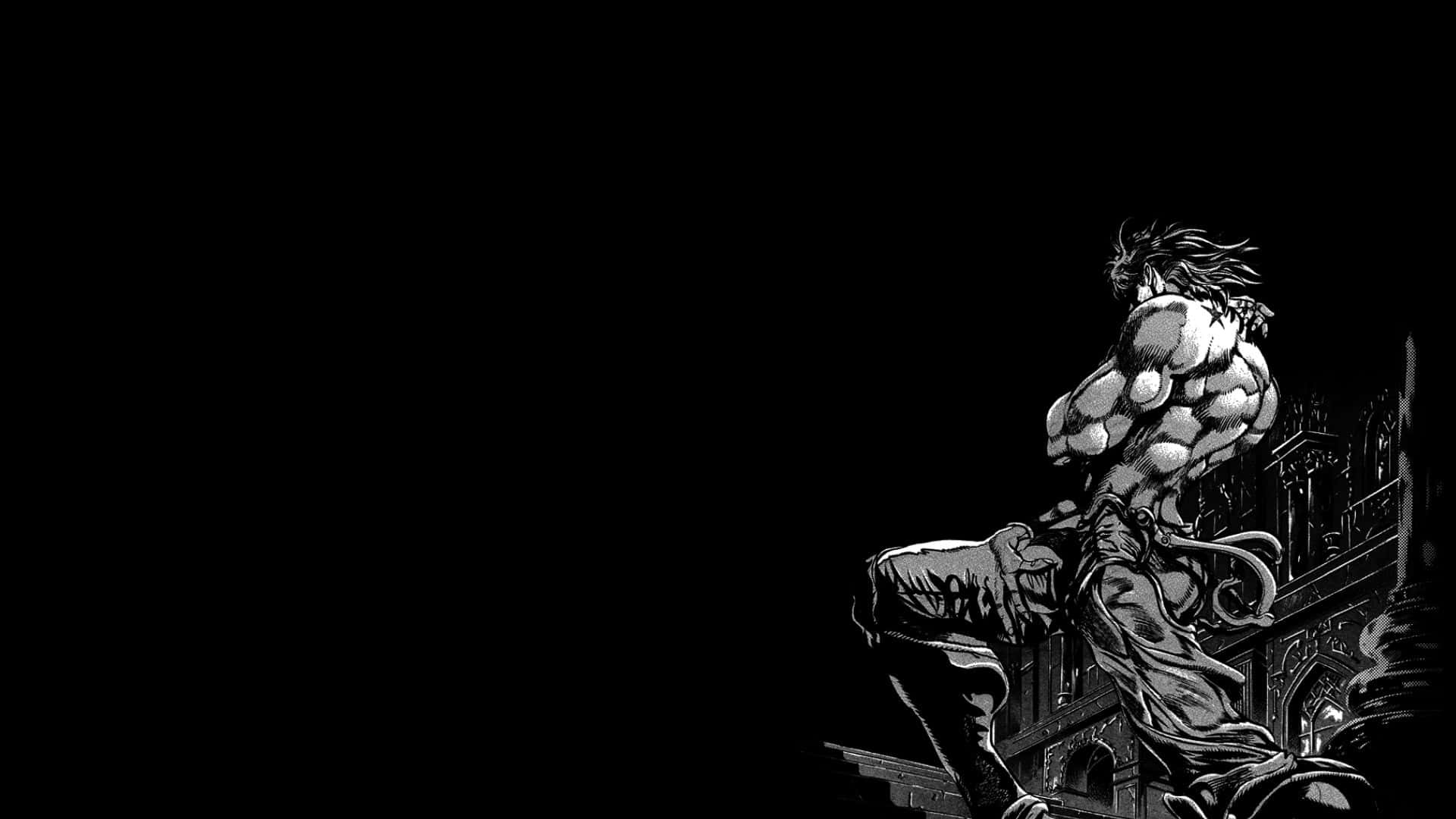 Diego Brando, anime warrior, wild hair, Full HD Desktop Wallpaper
