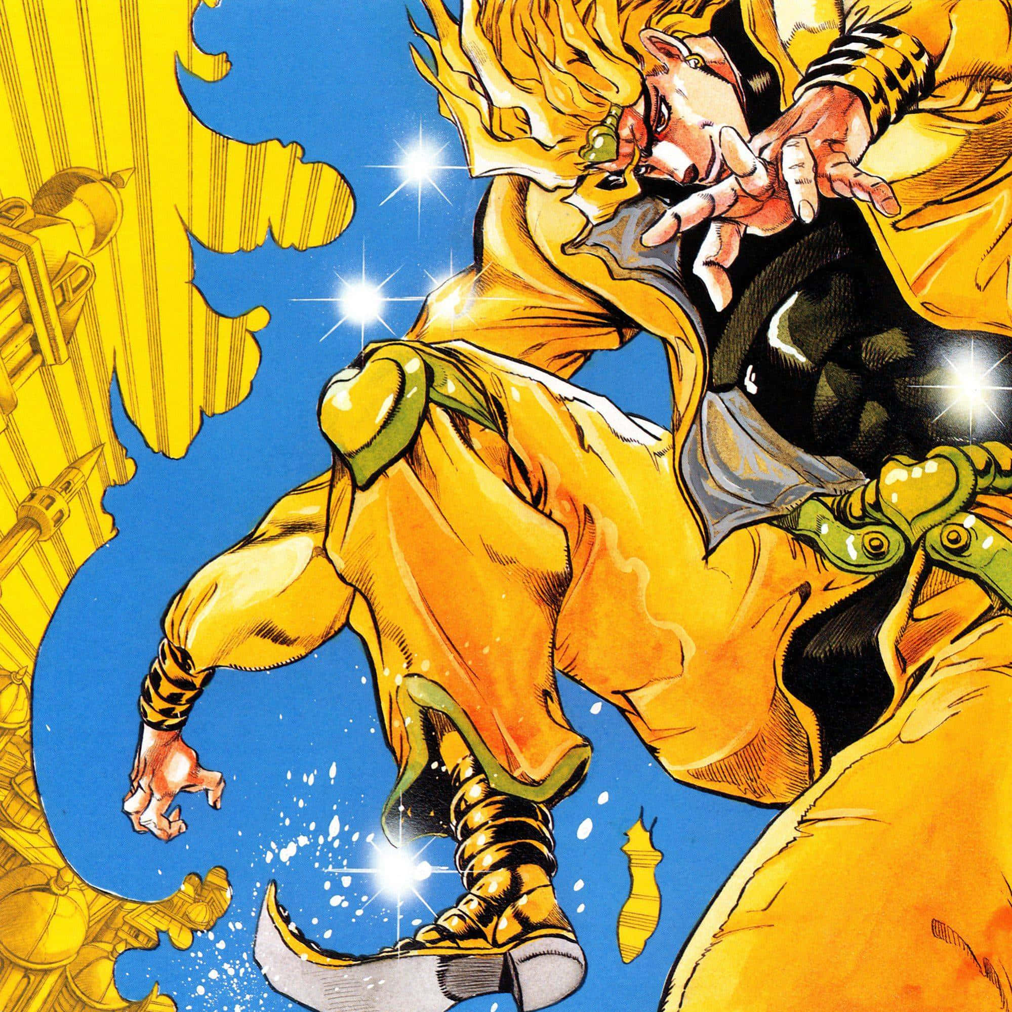 Diego Brando, 1999, yellow outfit, Full HD Desktop Wallpaper