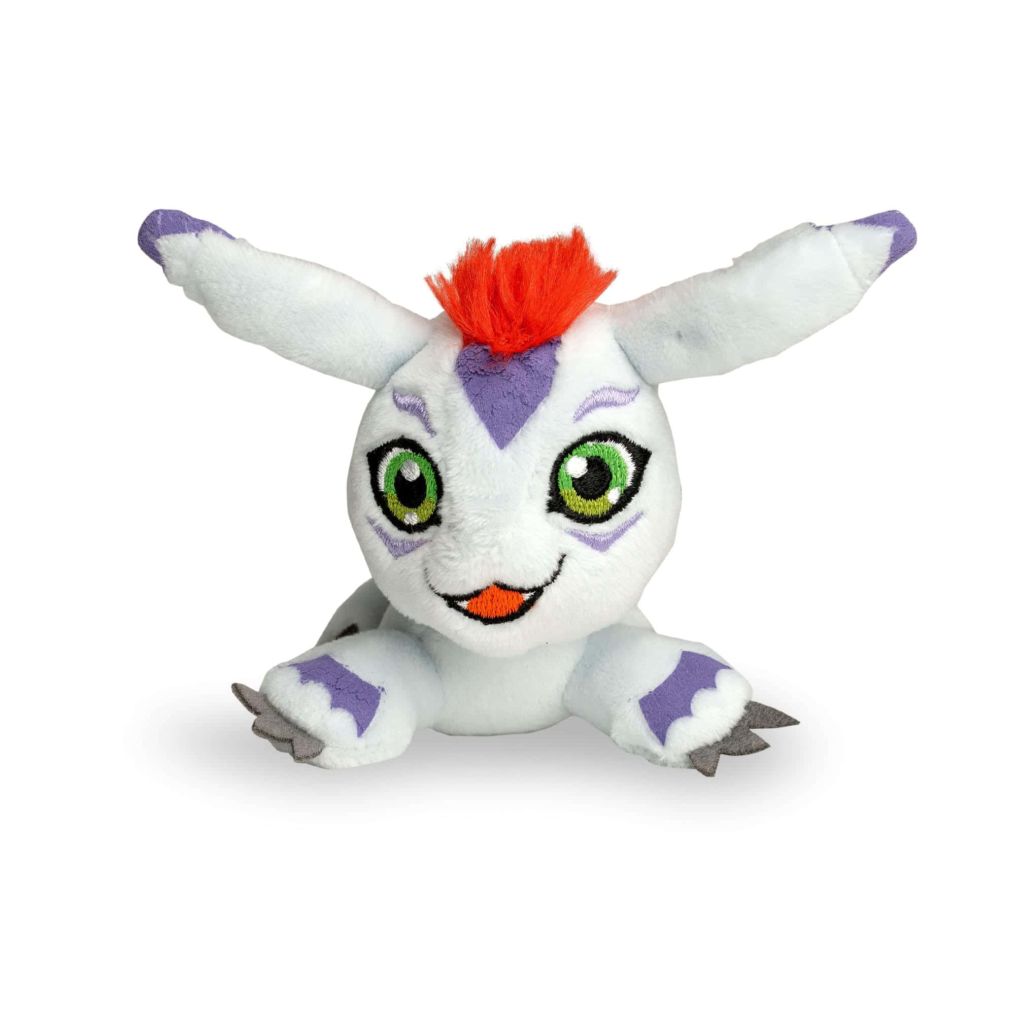 Digimon Gomamon, white plush toy, green eyes, Full HD Desktop Wallpaper