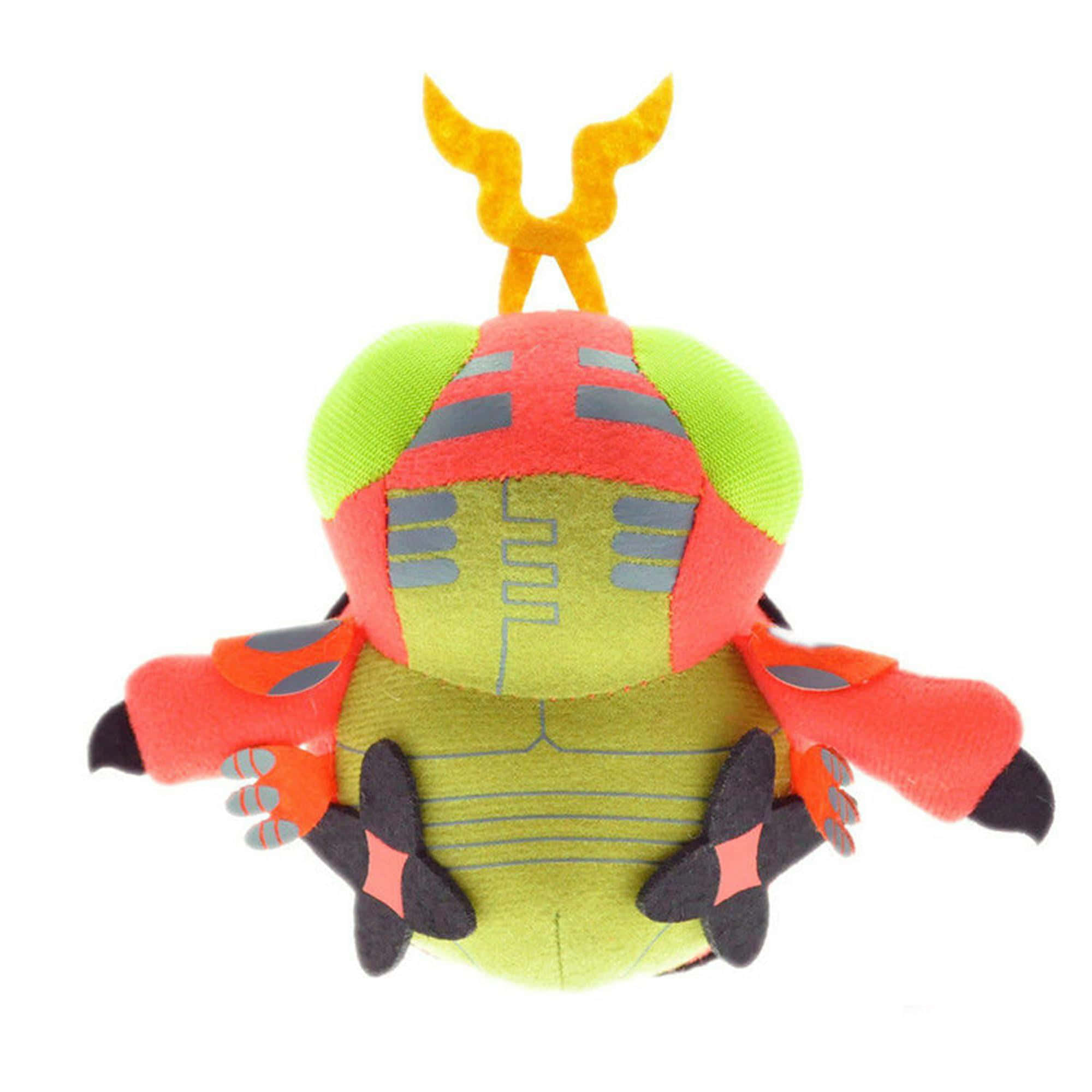 Tentomon, lime green body, orange limbs, Full HD Desktop Wallpaper