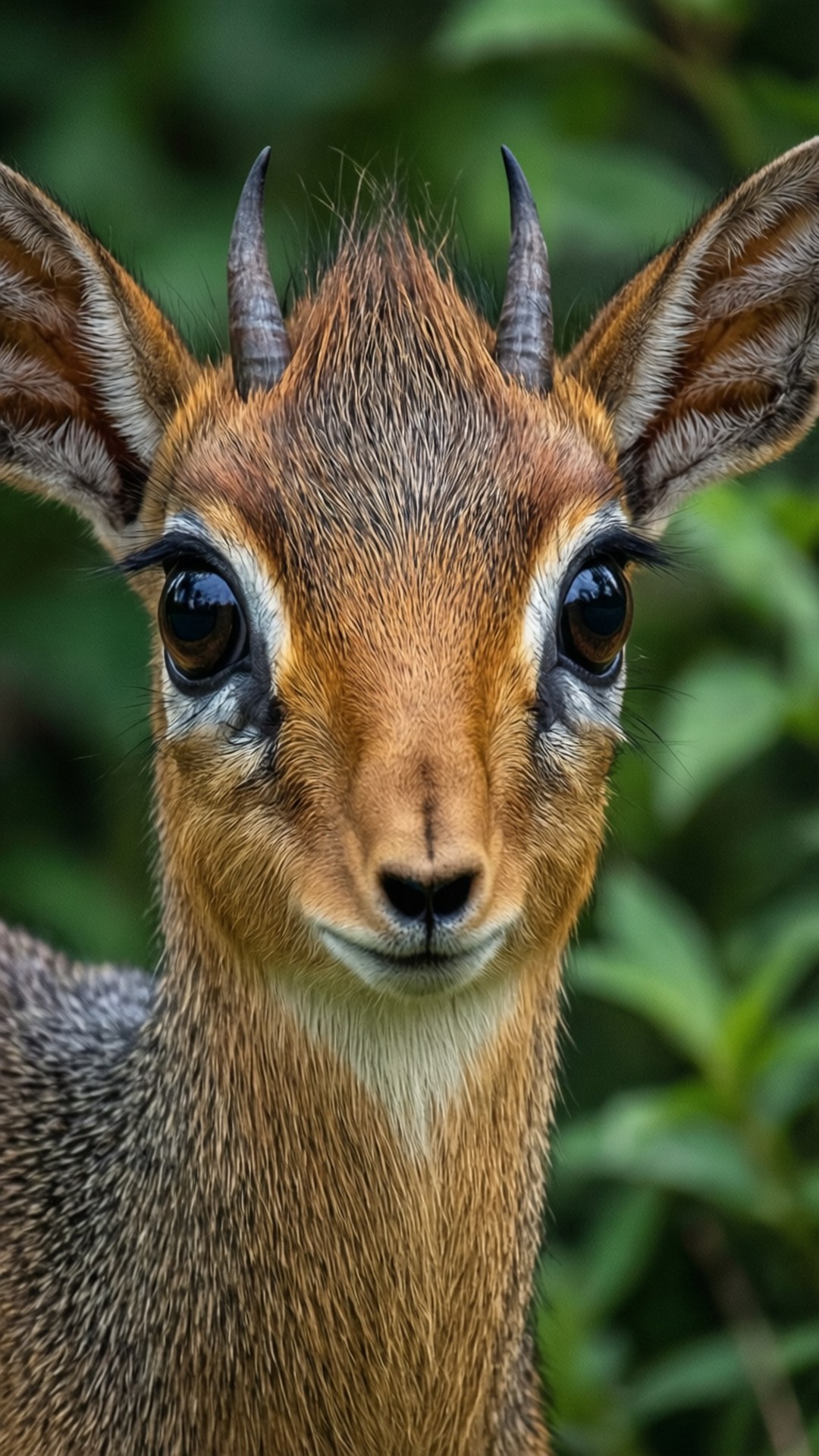 dik-dik, close-up, large eyes, Full HD Phone Wallpaper